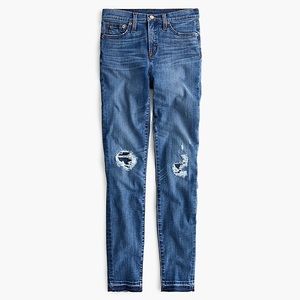NWT - JcrewTALL Toothpick jeans - size 29T